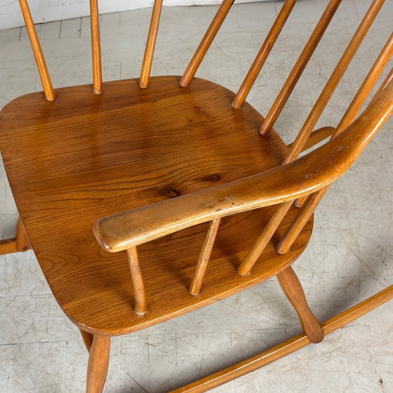 Image 1 of Rocking Chair "Grandessa" by Lena Larsson for Nesto, Sweden, 1960s