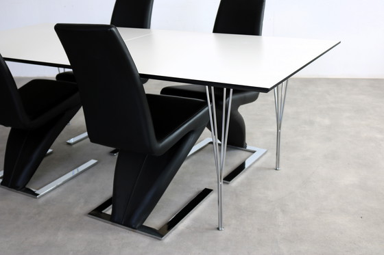 Image 1 of 4x Vintage Design Eetkamerstoelen