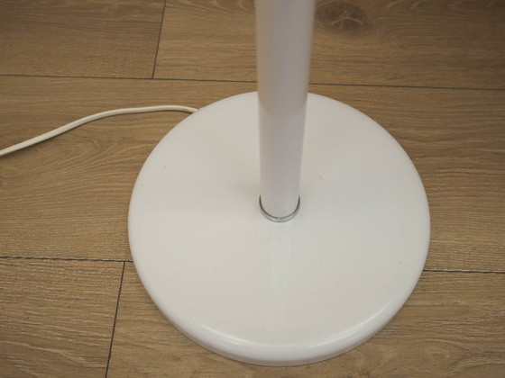 Lampada da terra danese in metallo bianco, design scandinavo minimalista, anni '70. – Lampade da terra (photo 8 of 9)