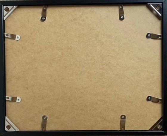 Image 1 of Edgar Degas: "Ballerine blu". Incorniciato professionalmente con una nuova cornice da galleria di alta qualità.