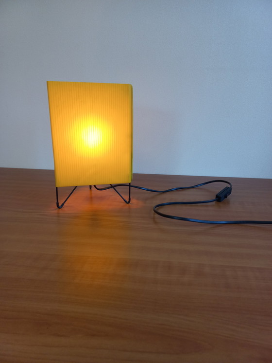 Image 1 of Vintage IKEA gele statieflamp, jaren 80/1980