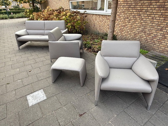 Image 1 of Leolux Felizia 2.5-zits + 2x Poltrona + POUF