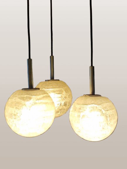 Doria Leuchten Cascade Hängelampe – hanglampen, Glass, Metal (photo 2 of 5)