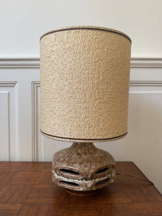Image 1 of Fat Lava ceramic lamp - Mid century 1970