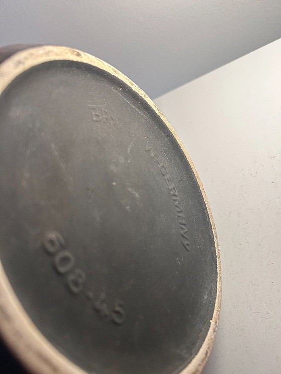 Image 1 of Large statement accent lamp made of Bay ceramic vase – model 608-45 (design: Bodo Mans)