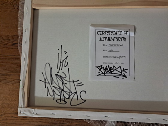 Image 1 of Matias MACHADO - Street Abstraction - Artist painting