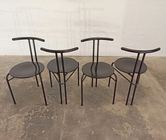 Image 1 of 4 sedie da pranzo postmoderne