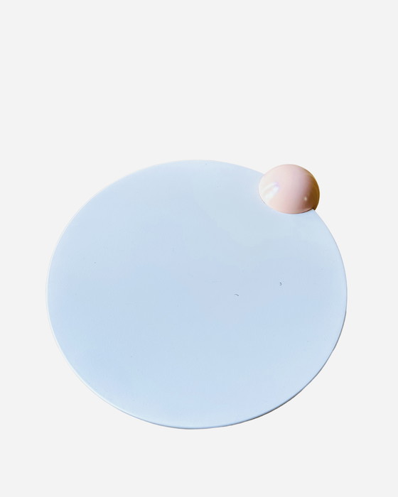 Image 1 of "Piccolo" side table in Memphis style - Edward Geluk for ArCo, Netherlands, 1984 Rotatable