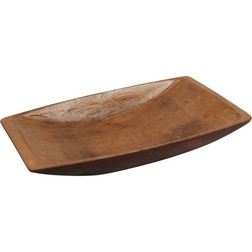 Vintage trog in massief natuurlijk hout, Denemarken 1840