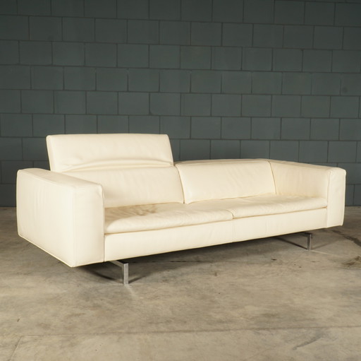 Canapé design Jori Shiva - JR-3990 - cuir beige