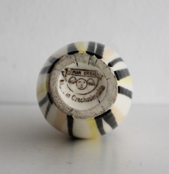 Image 1 of 1950's Flower Vase by Jarmila Formankova for Ditmar Urbach