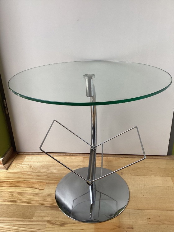 Image 1 of Design side table with reading compartment