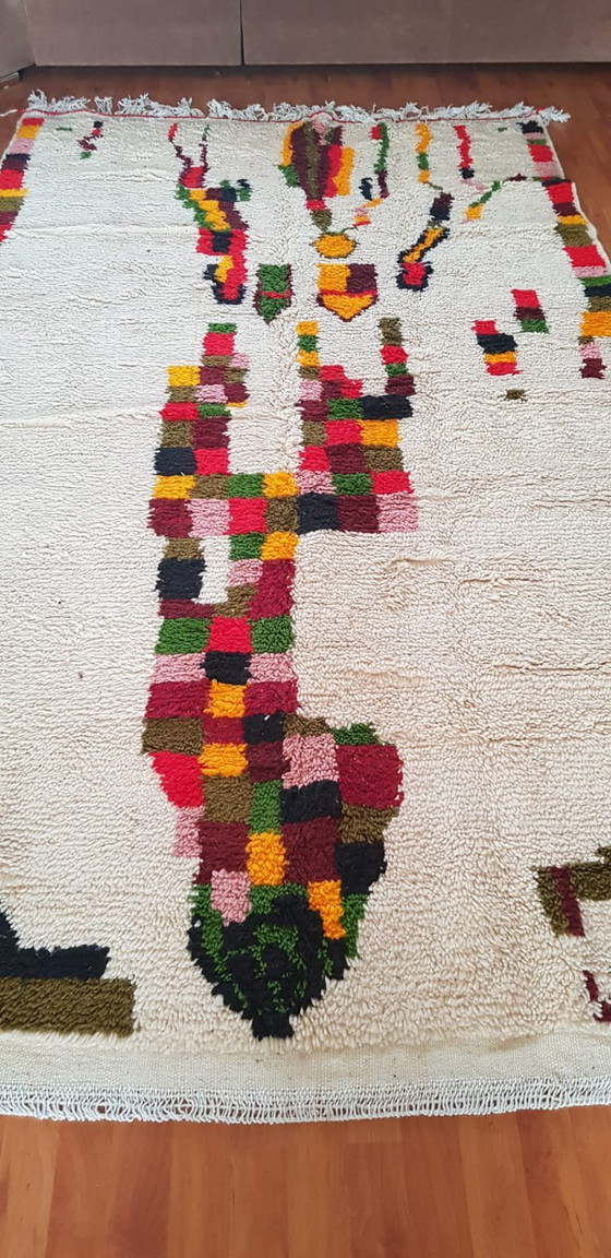 Image 1 of Handgeknoopt Berber kleed wol 255x150cm