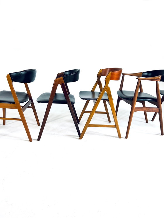 Image 1 of 6 sedie danesi Mix &amp; Match anni &#39;60