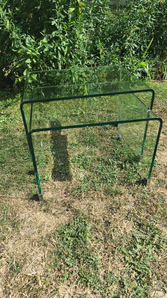 Image 1 of Tables basses gigognes verre trempé Joan 