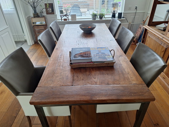 Image 1 of 6x Aydrey Arm/Eetkamer Stoelen Bert Plantagie