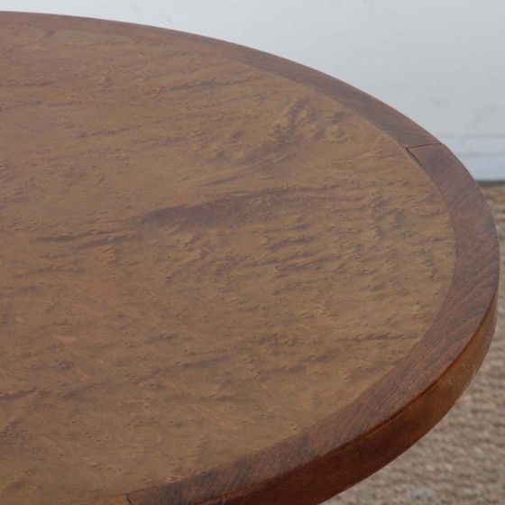 Image 1 of Beistelltisch, Holz und Messing, 1930