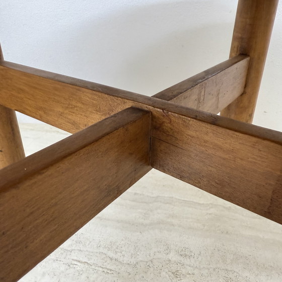 Image 1 of Italian Rush Stool by Lorenzo Forges Davanzati, 1960s