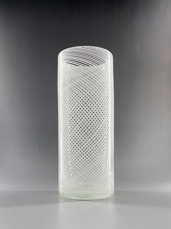 Image 1 of Mezza Filigrana ( ?), Murano ( ?) Vase en verre