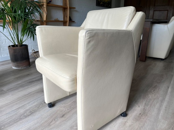 6 Rolf Benz Fauteuils Type 7100 – Eetkamerstoelen, Leather (photo 3 of 7)