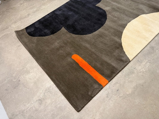 Image 1 of Brink & Campman Orla Kiely Geo Flower Teppich Graphit 160 x 230 cm