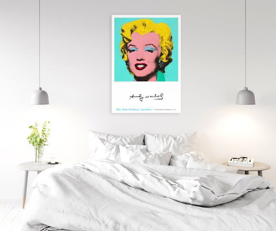 Image 1 of Marilyn Monroe - Shot Sage Blue Marilyn - Affiche 50 x 70 cm