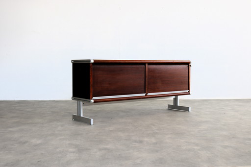 Schwedisches Sideboard/Aktenschrank im Vintage-Stil