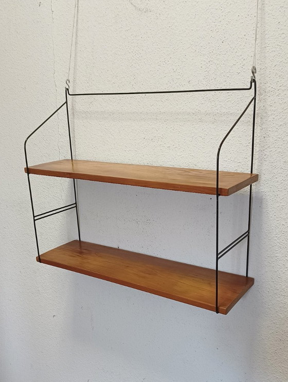 Apart Vijftiger Jaren Wandrek – Wandkast, Metal, Wood (photo 2 of 9)
