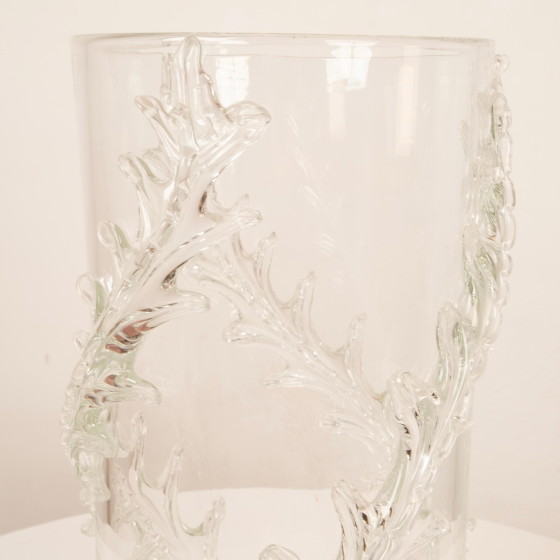 Vaso in vetro di Murano italiano di metà secolo, Barovier&Toso, 1940 – Vasi, Crystal, Murano Glass (photo 22 of 28)