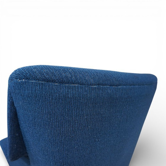 Image 1 of Sedia da cocktail blu MCM, 1950