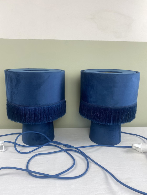 Image 1 of Bley fluwelen lamp