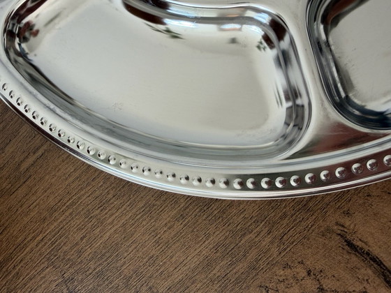 Vassoio da aperitivo / Svuotatasche vintage Inox Germany – Accessori da tavola, Metallo (photo 7 of 8)