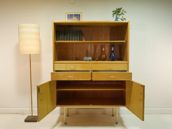 Image 1 of Vetrina vintage di metà secolo, anni '60 – Mobile in stile scandinavo moderno, Germania