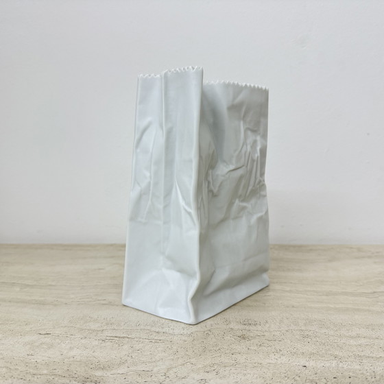 Image 1 of Rosenthal Paper Bag Vase by Tapio Wirkkala, 1970’s