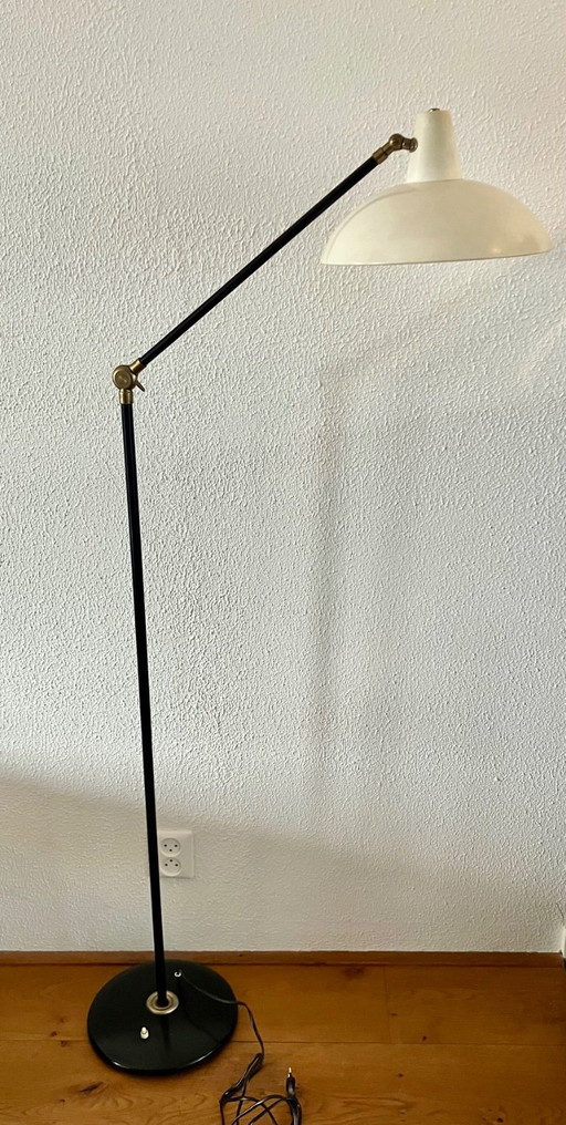Lampadaire Vintage Design Willem Van Doorn Culemborg