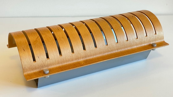 Image 1 of Vintage Ikea Bent Wood Wall Sconce