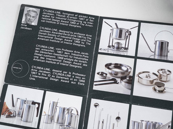 Image 1 of Serving set, Danish design, 1960s, designer: Arne Jacobsen, manufacturer: Stelton