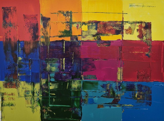 Abstract 833 – Paintings & Drawings, Canvas (photo 3 of 6)