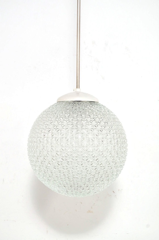 Image 1 of Vintage Bollamp Kristalglas