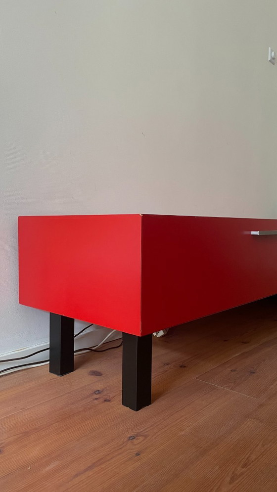 Image 1 of Meuble TV bas fait main