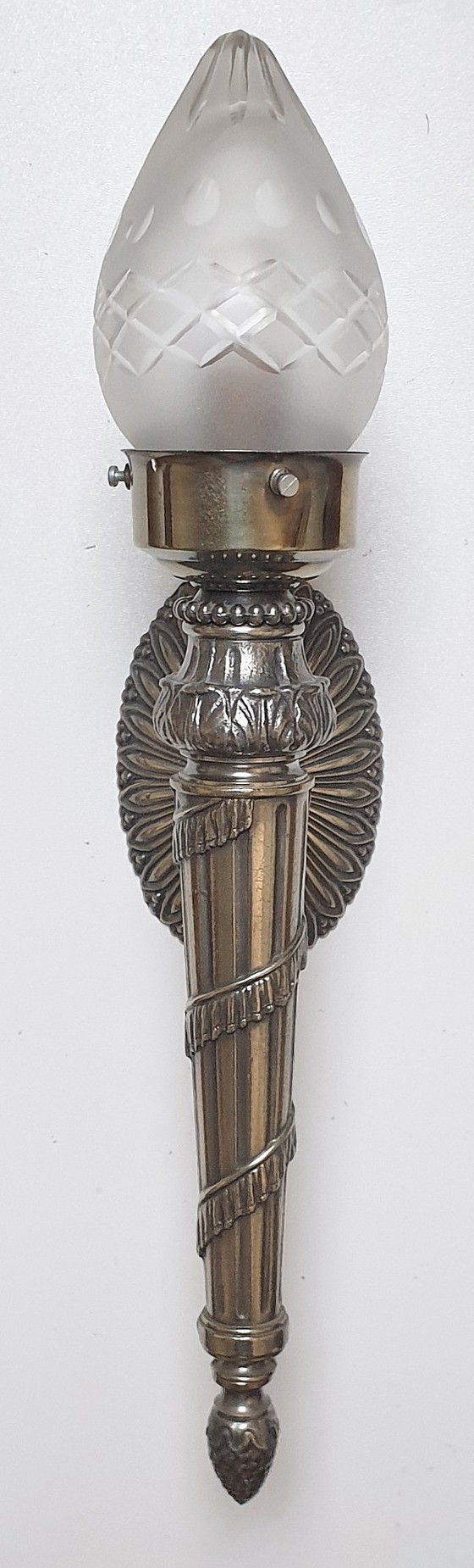 Image 1 of 2 lampade da parete / torce in stile Art Déco Impero