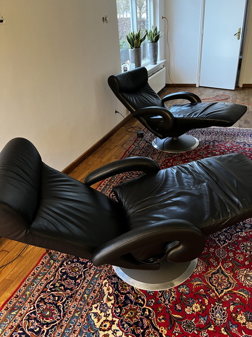 Leolux Helical Recliner Armchair