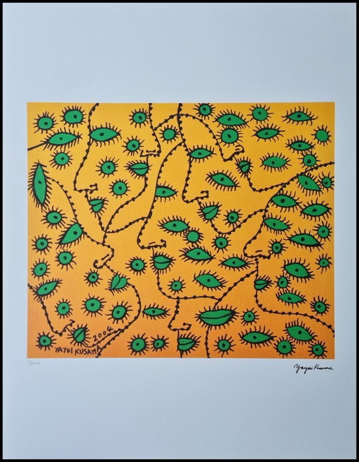 D'après Yayoi Kusama, Love Forever, lithographie, années 1990