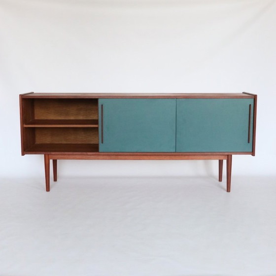 Image 1 of Vintage Danish design teak TV cabinet sideboard
