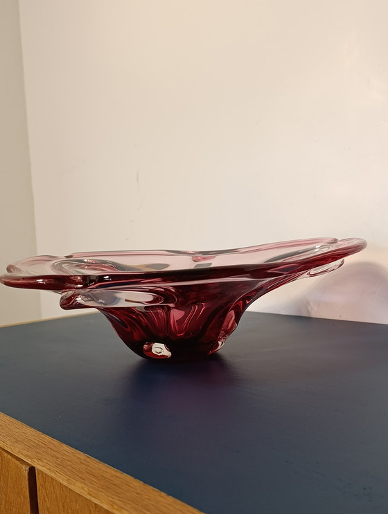 Image 1 of Verre de Murano soufflé à la main 40cm
