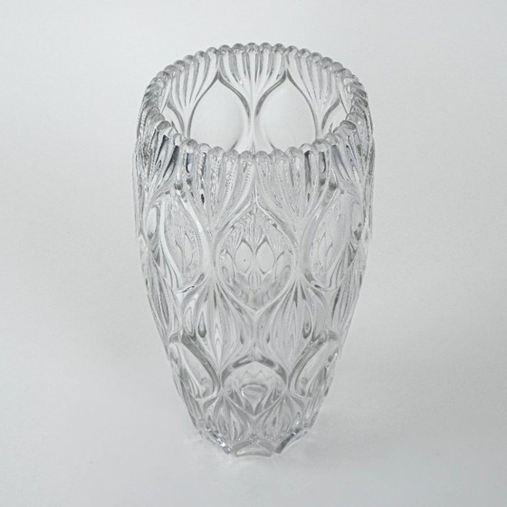 Image 1 of Crystal Vase, Italian Design, 1960s, Made in Italy