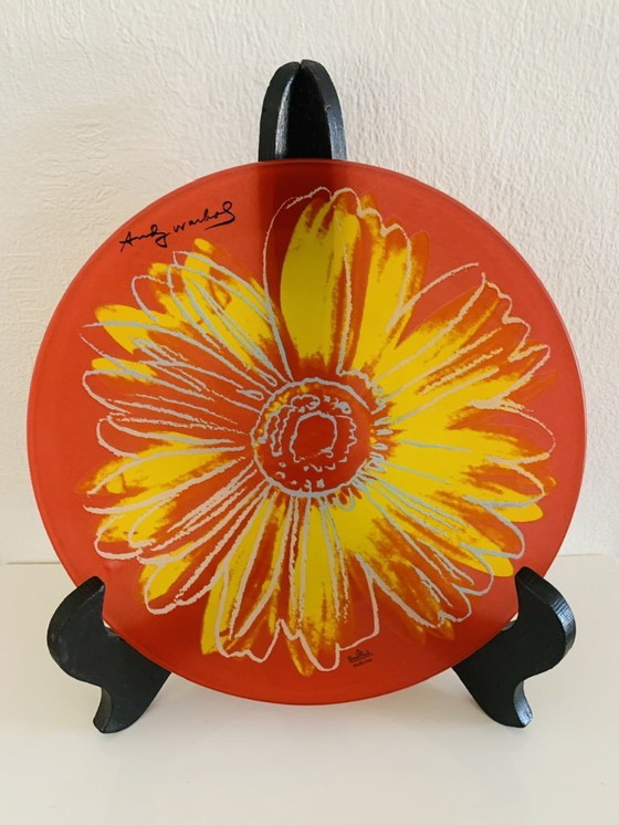 Image 1 of Vintage, Andy Warhol, Rosenthal Studio-Line, Daisy Plate