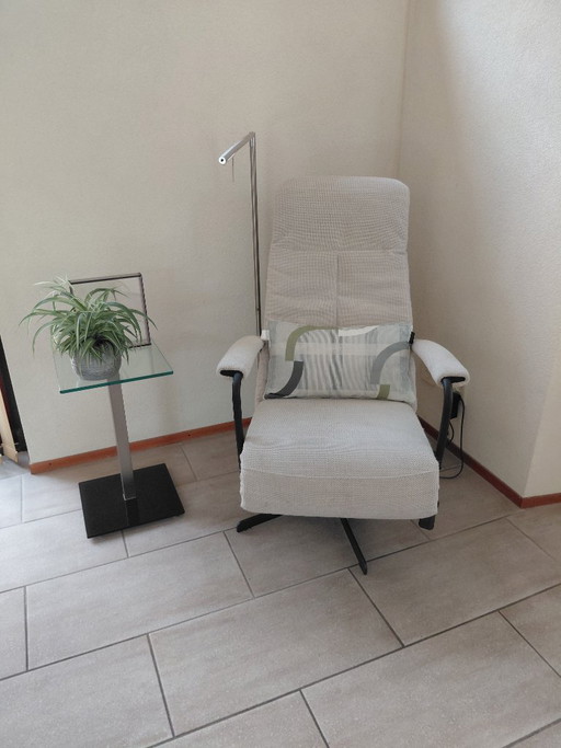Silla elevadora prominente – verstelbare relaxstoel, Metal, Textile