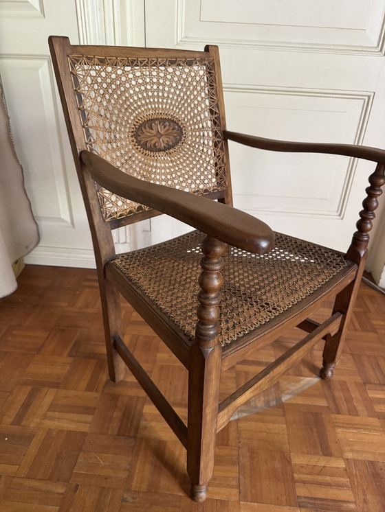 Image 1 of Monastery Chair - Klosterstuhl - Sehr einzigartiger Zustand