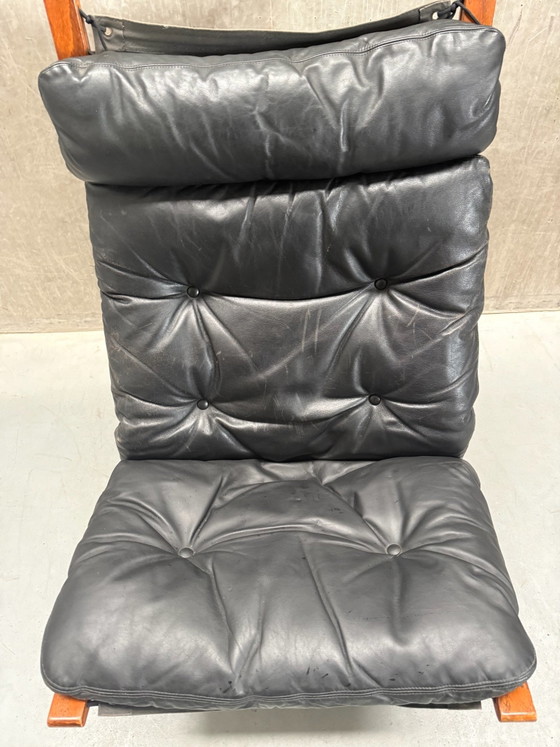 Ingmar Relling Siësta Lounge Chair - Westnofa 1960s – Armchairs, Wood, Leather (photo 7 of 9)